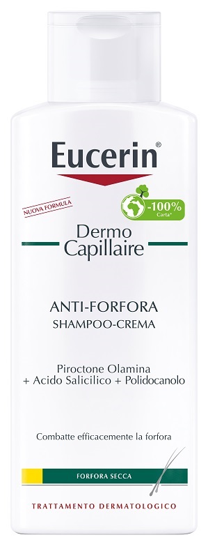 EUCERIN SHAMPOO CREMA ANTIFORFORA SECCA 250 ML - Dolomiti e Natura