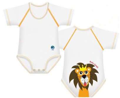 BODY 0-36M BIO COTTON 4SEASON BABY JUNGLE LEONE - Dolomiti e Natura