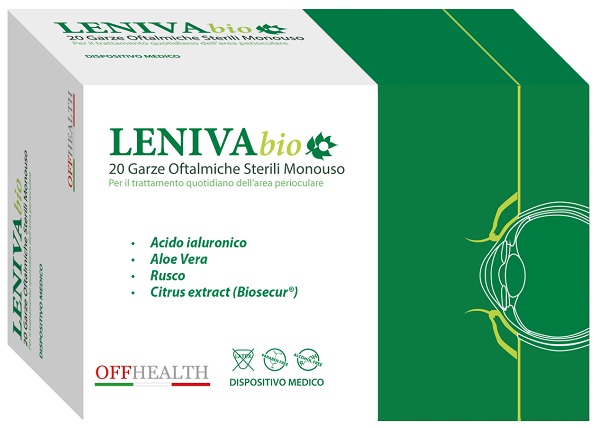 LENIVA BIOSECUR GARZE OFTALMICHE 20 PEZZI - Dolomiti e Natura