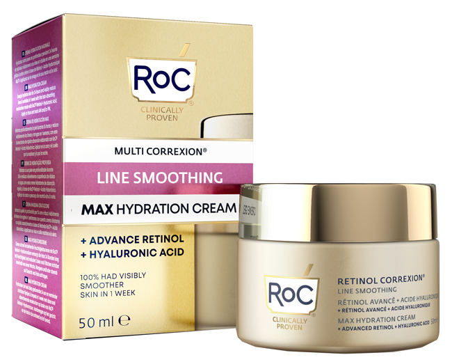 ROC RETINOL CORREXION LINE SMOOTHING CREMA VISO 50 ML - Dolomiti e Natura