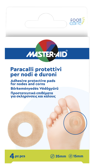 PARACALLI MASTER-AID FOOTCARE NODI E DURONI 4 PEZZI B8 - Dolomiti e Natura