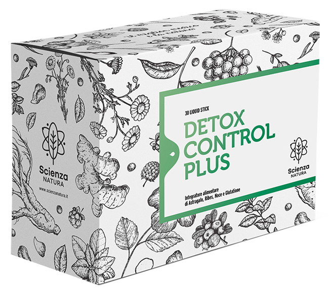 DETOX CONTROL PLUS 30 STICK DA 10 ML - Dolomiti e Natura