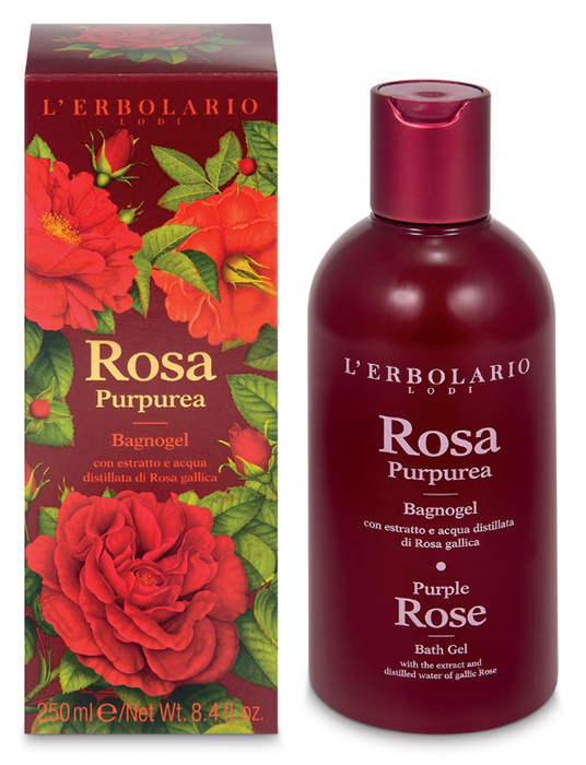 ROSA PURPUREA BAGNOGEL 250 ML - Dolomiti e Natura