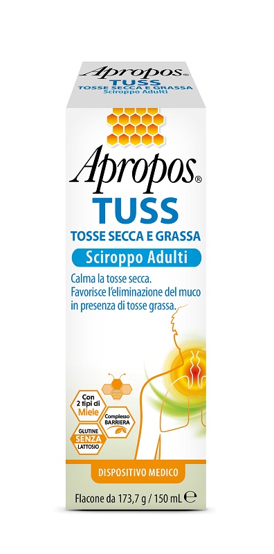 APROPOS TUSS SCIROPPO ADULTI 150 ML - Dolomiti e Natura