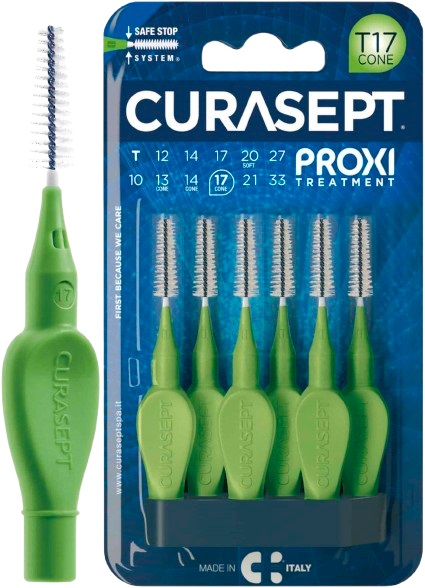 CURASEPT PROXI T17 CONE VERDE/GREEN 6 PEZZI - Dolomiti e Natura