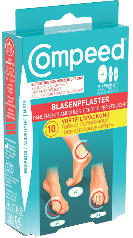 Compeed Cerotti Per Vesciche Misto 10 Pezzi - Dolomiti e Natura