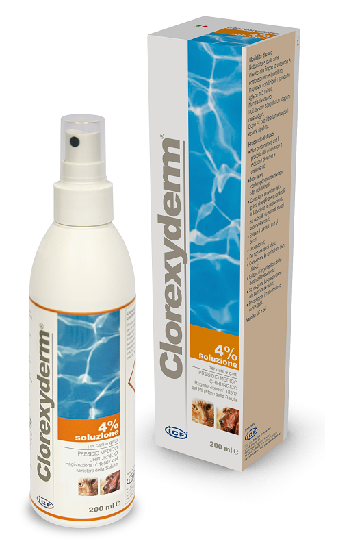 CLOREXYDERM SOLUZIONE 4% 200 ML - Dolomiti e Natura