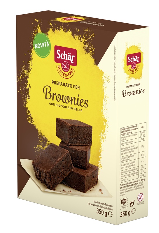 SCHAR PREPARATO PER BROWNIES CON CIOCCOLATO BELGA 350 G - Dolomiti e Natura