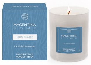 MAGENTINA HOME CANDELA LEGNI DI MARE 150 ML - Dolomiti e Natura