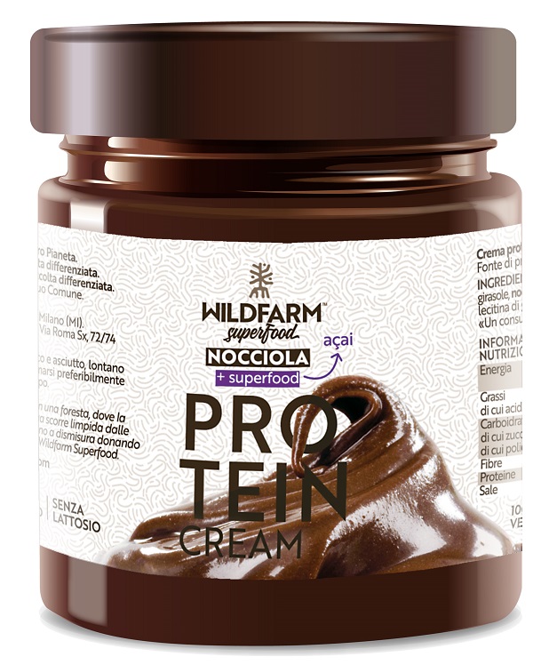 WILDFARM SUPERFOOD PROTEIN CREAM NOCCIOLA 200 G - Dolomiti e Natura
