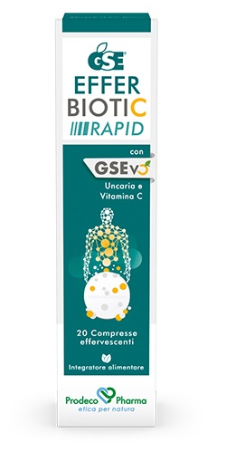 GSE EFFERBIOTIC RAPID 20 COMPRESSE - Dolomiti e Natura