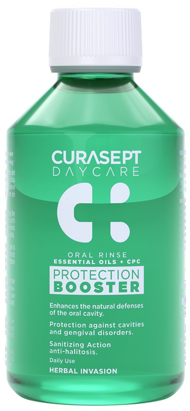CURASEPT DAYCARE COLLUTORIO PROTECTION BOOSTER HERBAL INVASION 250 ML - Dolomiti e Natura