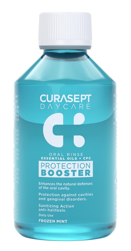 CURASEPT DAYCARE COLLUTORIO PROTECTION BOOSTER FROZEN MINT 100 ML - Dolomiti e Natura
