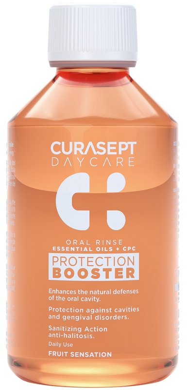 CURASEPT DAYCARE COLLUTORIO PROTECTION BOOSTER FRUIT SENSATION 100 ML - Dolomiti e Natura