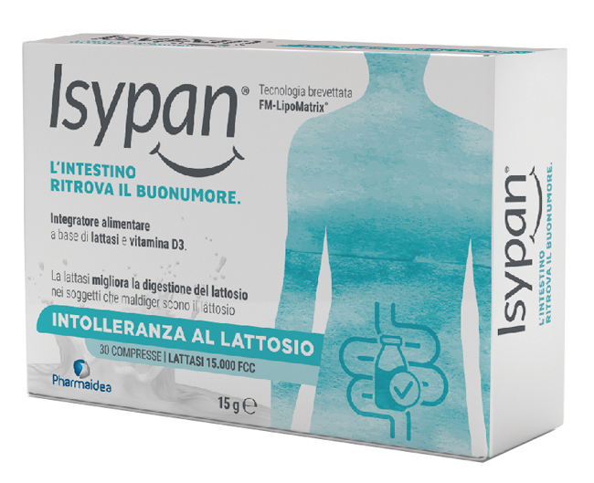 ISYPAN INTOLLERANZA LATTOSIO 30 COMPRESSE - Dolomiti e Natura
