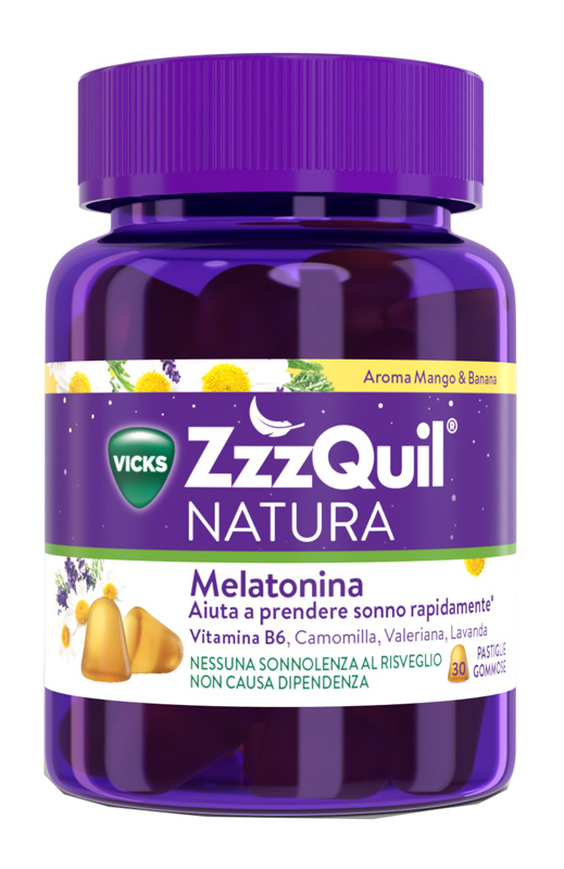 VICKS ZZZQUIL NATURA MANGO & BANANA 30 PASTIGLIE GOMMOSE - Dolomiti e Natura