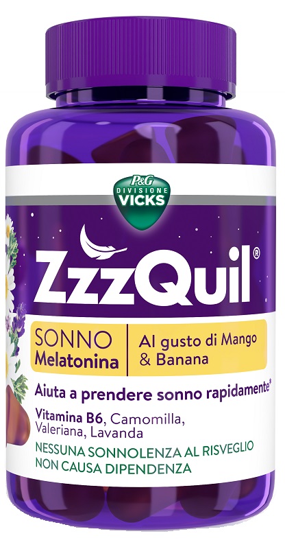 ZZZQUIL SONNO MANGO & BANANA 60 PASTIGLIE GOMMOSE - Dolomiti e Natura