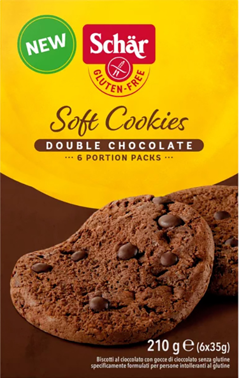 SCHAR SOFT COOKIE DOUBLE CHOCOLATE 210 G - Dolomiti e Natura