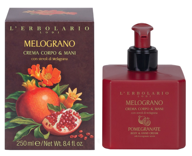MELOGRANO CREMA CORPO & MANI 250 ML - Dolomiti e Natura