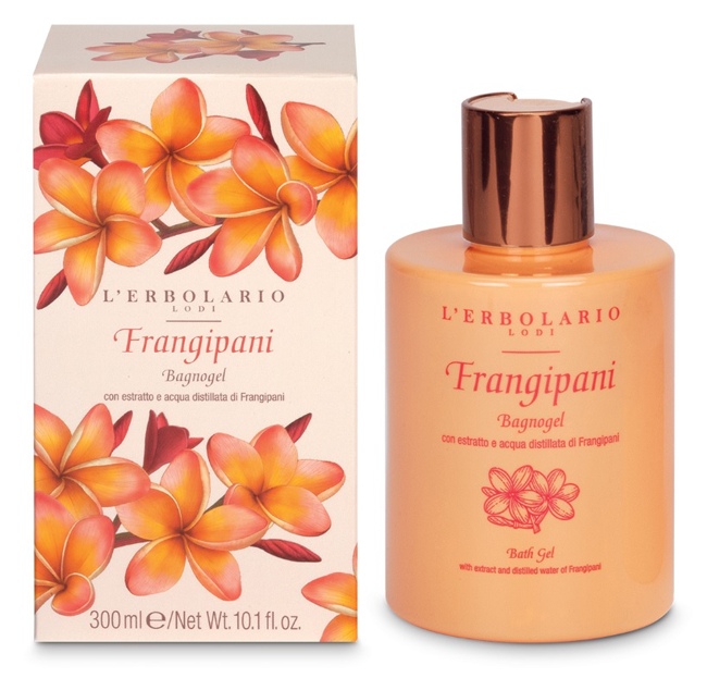 FRANGIPANI BAGNOGEL 300 ML - Dolomiti e Natura