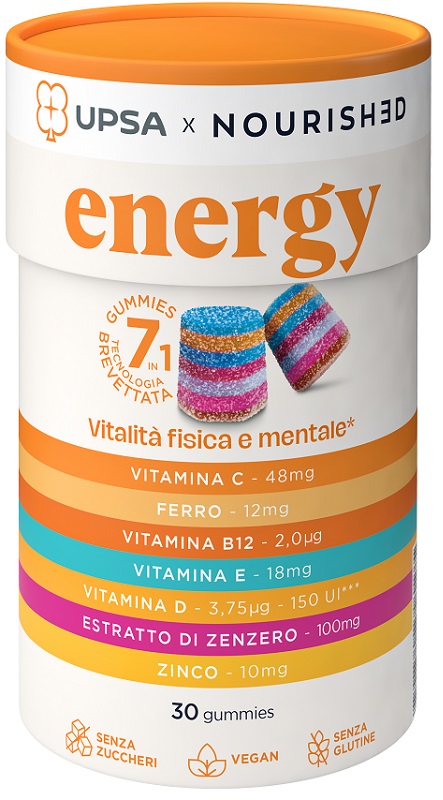 UPSA X NOURISHED ENERGY 30 GUMMIES - Dolomiti e Natura