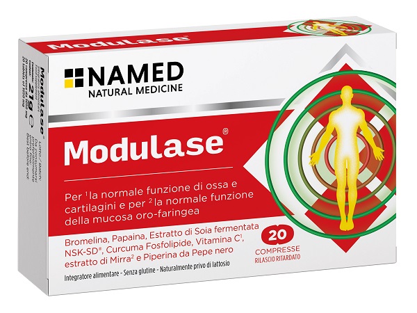 MODULASE 20 COMPRESSE RILASCIO RITARDATO SENZA GLUTINE NATURALMENTE PRIVO DI LATTOSIO - Dolomiti e Natura