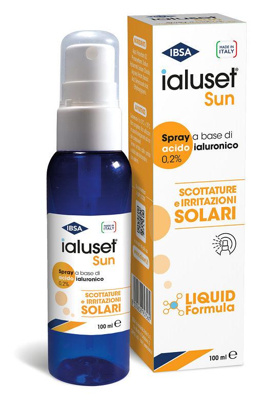 IALUSET SUN SCOTTATURE E IRRITAZIONI SOLARI SPRAY 100 ML - Dolomiti e Natura