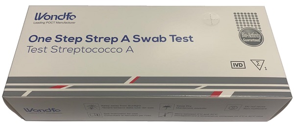 TEST AUTODIAGNOSTICO ONE STEP STREP A RILEVAZIONE QUALITATIVA ANTIGENI STREPTOCOCCO A IN TAMPONE FARINGEO 1 PEZZO - Dolomiti e Natura