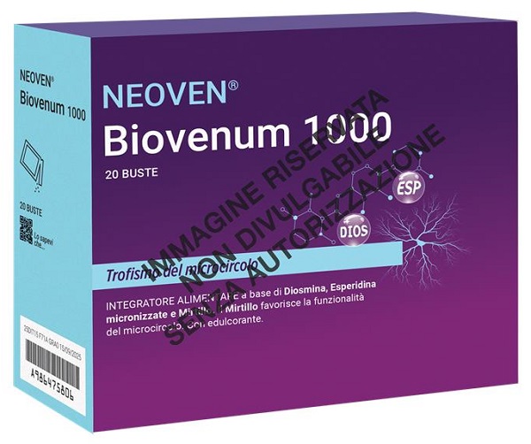 LABORATORIO DELLA FARMACIA BIOVENUM 1000 20 BUSTE DA 5 G LINEA NEOVEN - Dolomiti e Natura