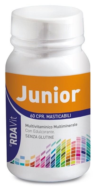 LABORATORIO DELLA FARMACIA RDAVIT VITAMINE JUNIOR 60 CARAMELLE MASTICABILI - Dolomiti e Natura