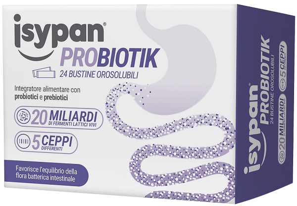 ISYPAN PROBIOTIK 24 BUSTINE OROSOLUBILI 1 G - Dolomiti e Natura