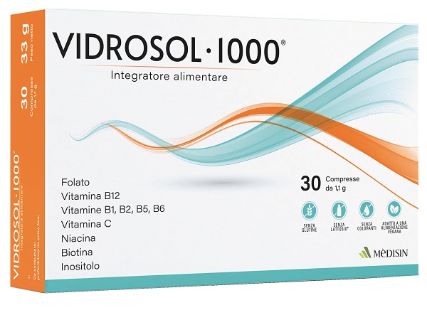 VIDROSOL 1000 30 COMPRESSE - Dolomiti e Natura