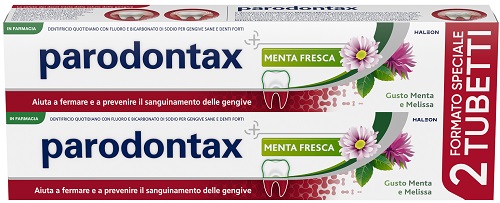 PARODONTAX BIPACK MENTA FRESCA 2 X 75 ML - Dolomiti e Natura