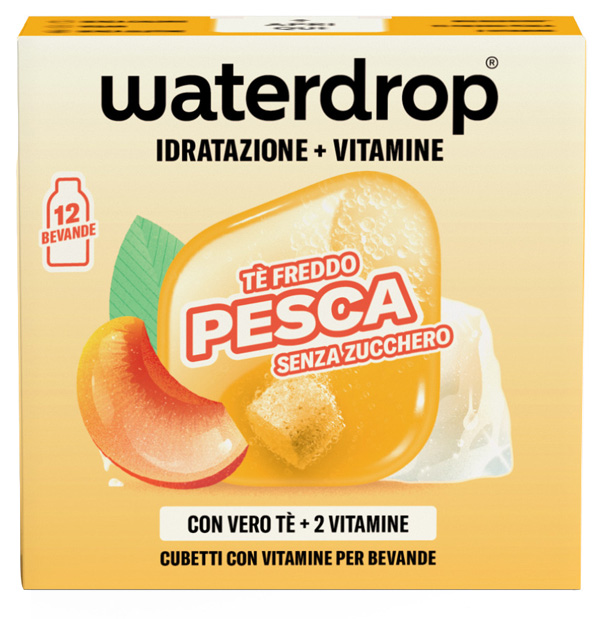 WATERDROP ICE TEA PESCA 12 CUBETTI - Dolomiti e Natura
