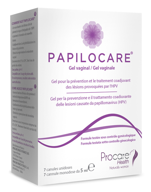 PAPILOCARE GEL VAGINALE 7 CANNULE MONODOSE X 5 ML - Dolomiti e Natura