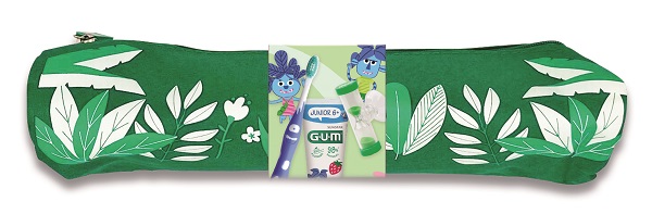 GUM KIT ASTUCCIO BIMBI SPAZZOLINO MANUALE+DENTIFRICIO 50 ML - Dolomiti e Natura