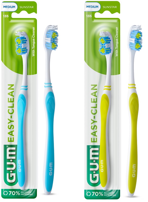 GUM EASY CLEAN TOOTHBRUSH - Dolomiti e Natura