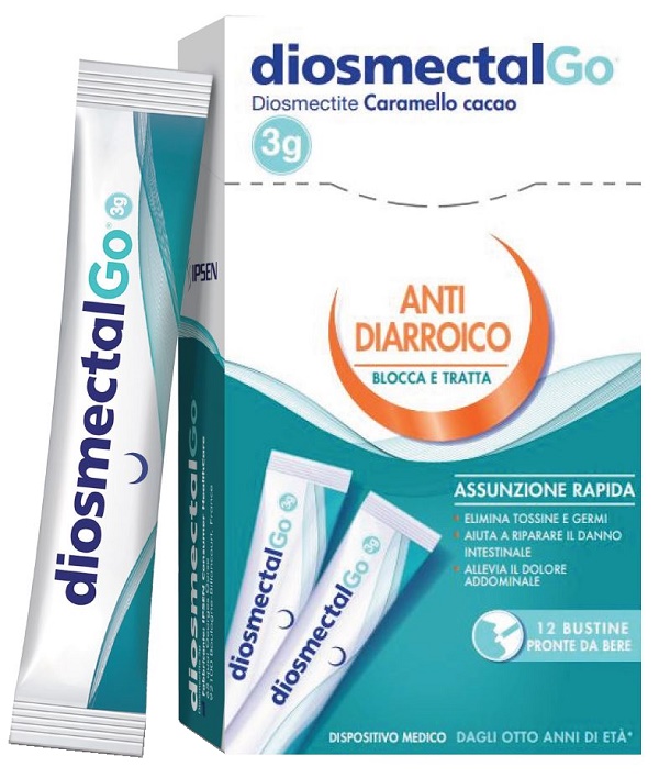 DIOSMECTALGO CARAMELLO CACAO 12 STICK - Dolomiti e Natura