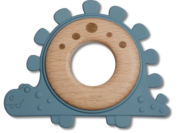 J BIMBI BITE&PLAY RING MASSAGGIAGENGIVE 3M+ DINOSAURO - Dolomiti e Natura