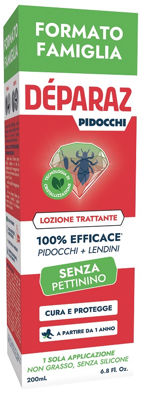 DEPARAZ LOZIONE TRATTANTE ANTI PIDOCCHIO 200 ML - Dolomiti e Natura